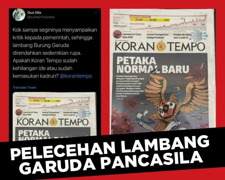 Kebebasan Pers yang Kebablasan, seharusnyalah ditindak berdasarkan UU No. 24 th 2009 ttg Lambang Negara
<a href="/yanmas_reskrim/">yanmas_bareskrim</a> <a href="/kemkominfo/">IsNotSepuh</a> <a href="/dewanpers/">Dewan Pers</a>
