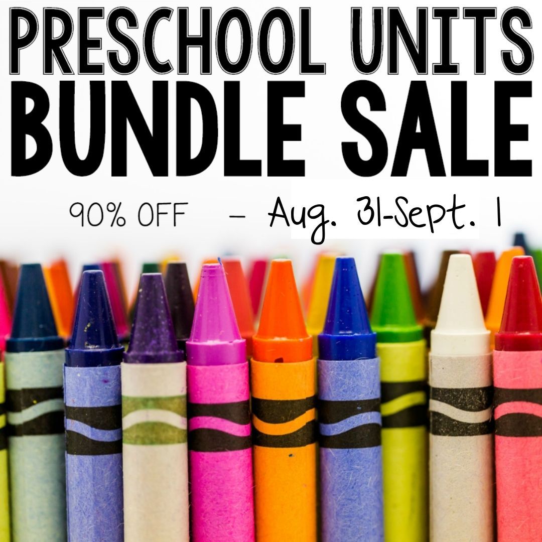 Grab a YEAR of preschool lesson plans for less than $20 😲 Over 450 hands-on learning activities! Includes reading lists, printables, and much more! SALE ENDS 9/1 at 11:59 pm PST! 🚨 Click to learn more buff.ly/3hT8FkN