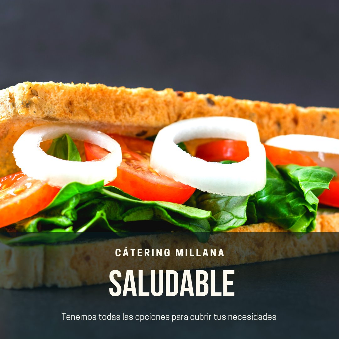 Nuestros menús individuales están pensados para satisfacer todas las necesidades. ¡Prueba nuestro menú #vegetariano con sus deliciosos #sandwiches y #ensaladas