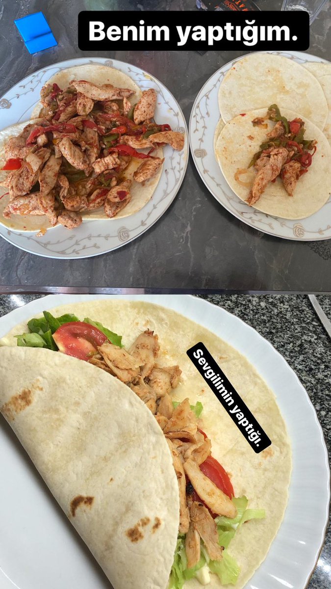 Tarafını seç kiloları al. 
Dip not: Yağsız yemek, nefessiz hayat gibidir.