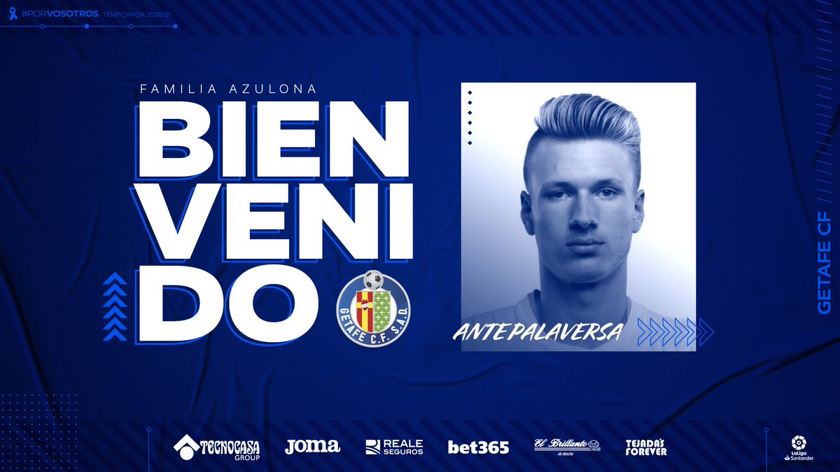  DONE DEAL  - August 31ANTE PALAVERSA(Manchester City to Getafe )Age: 20Country: Croatia  Position: Midfielder Fee: Loan Contract: Until 2021  #LLL