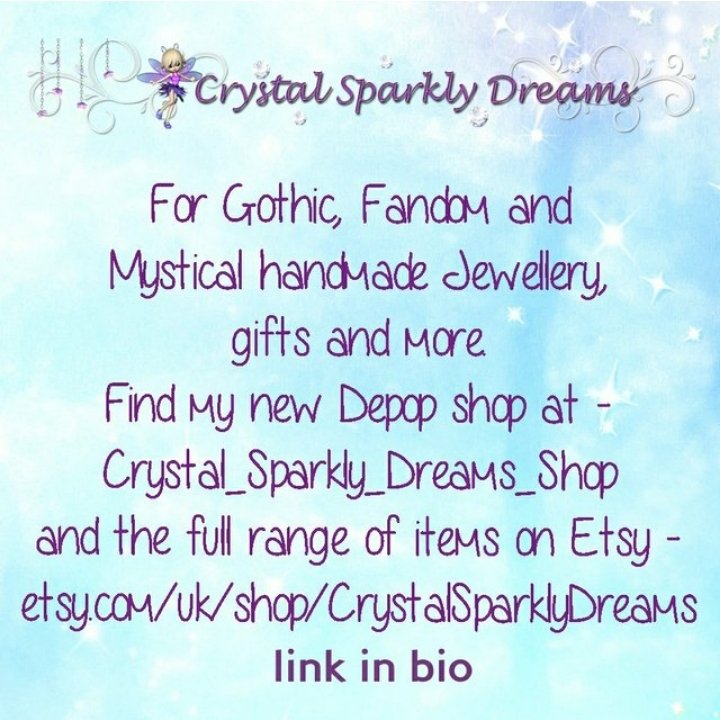 DaniJ72's tweet photo. #Announcement I have an #etsyshop 😀 Anyone looking for handmade #gothicjewellery #fandomgifts &amp; more, please check it out at https://t.co/6GQRWJYLWi https://t.co/CPJA0kHiVb
#newshop #handmadegifts #fandom #badges #jewellery #giftshop https://t.co/tV1ep62htT