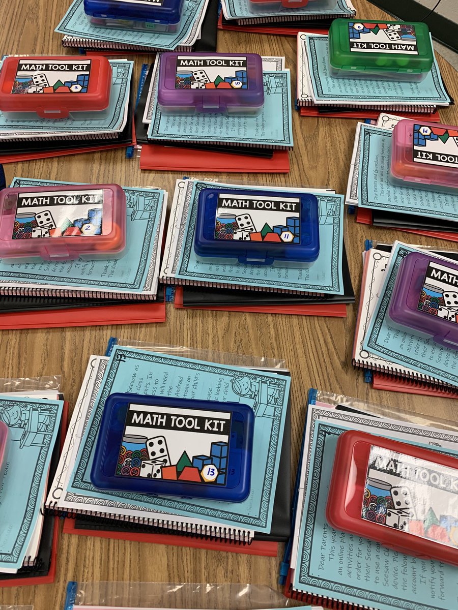 Getting student supply kits ready for our new kindergarten cardinals! #selk21 #distancelearning ⁦<a href="/SeldensLanding/">seldens.landing.es</a>⁩