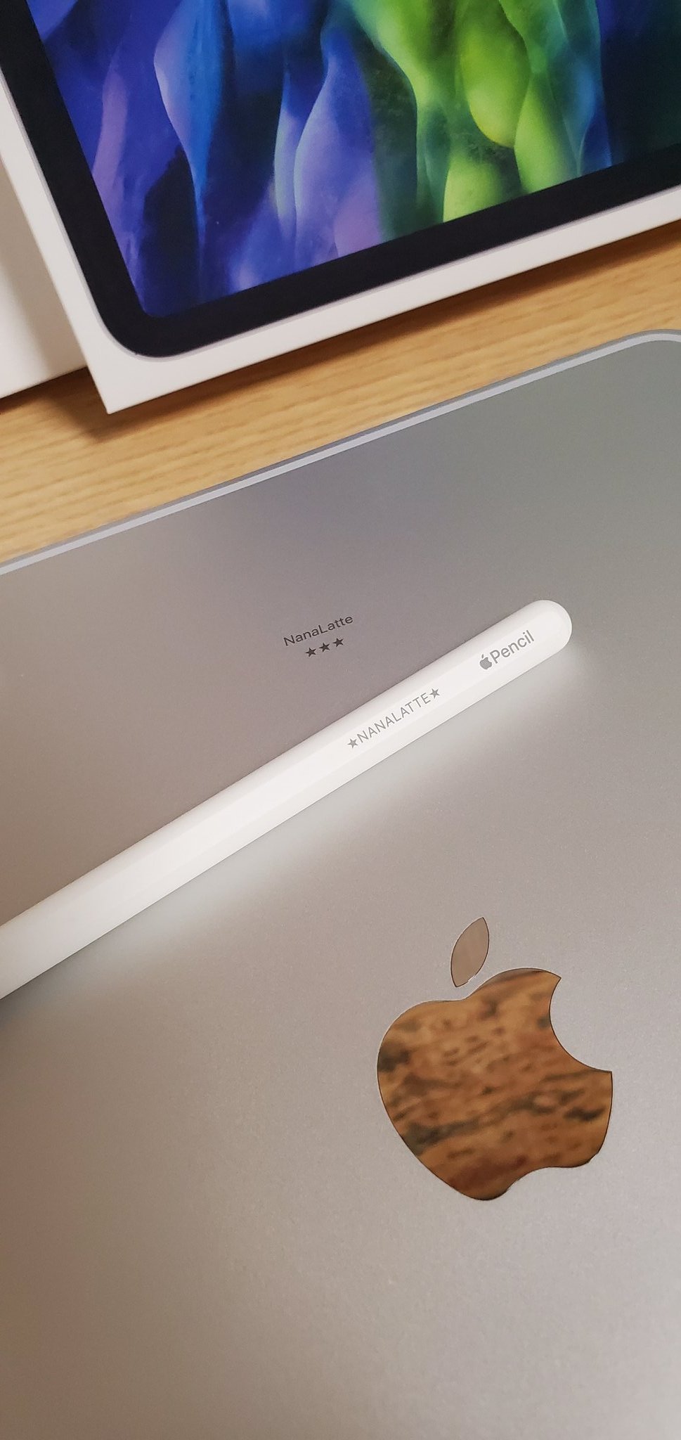 モアイ 見てくださいー 文字を刻印できたので菜花さんとラテさんの名前入れました Nanalatteって文字列かわいいですよね かわいいです Suki T Co 3ybqoygonm Twitter