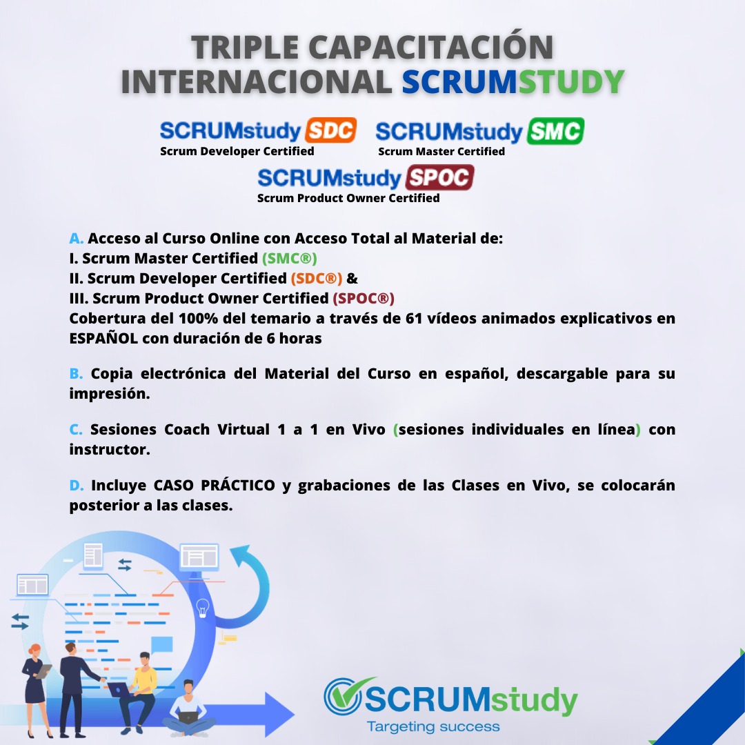 pro_adc's tweet image. Conoces Scrum?, esta es la metodología, que genera un impacto, tanto empresarial como personal, mejora todos los procesos a nivel de resultados, la cual esta catalogada como la herramienta agil, mas solicitada .
Inscribete en este Link:
lnkd.in/etMvPZY