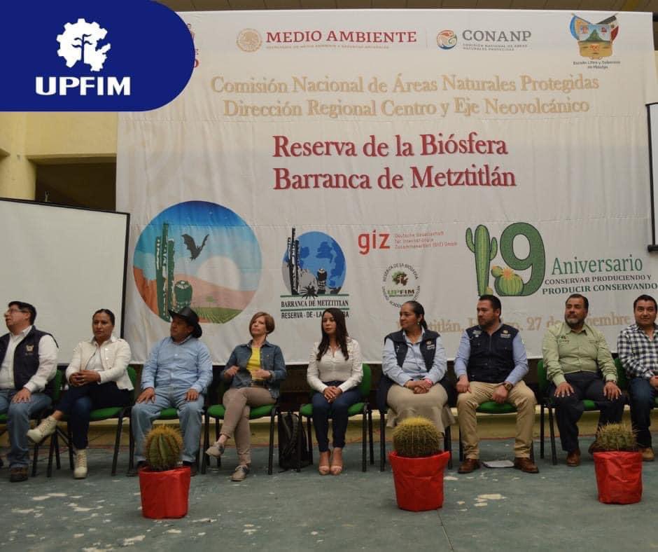UPFIM_Oficial's tweet photo. Hidalgo cuenta con uno de los Corredores Biológicos más importantes de México, con 9 mil hectáreas protegidas. La UPFIM #UnidadAcadémicaMetztitlán preside el Consejo Asesor de la Biósfera “Barranca de Metztitlán”.

Cuarto Informe de Gobierno 
#FrenteAlosDesafíosCrecemos https://t.co/3ox56qCabM
