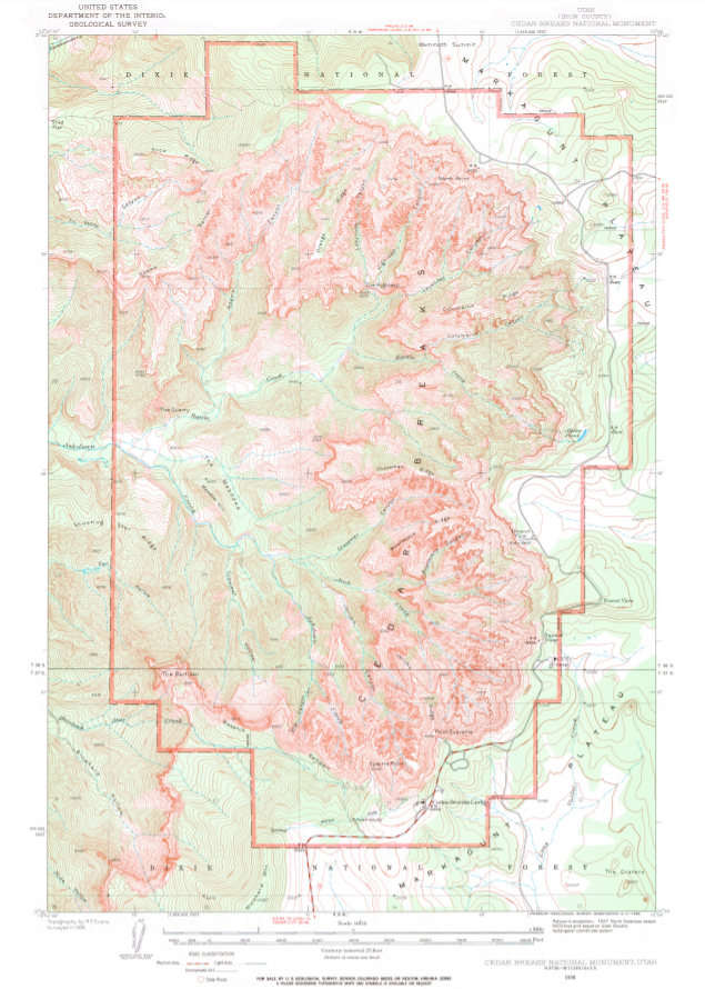 It's #FreeMapMonday! Retweet and follow us for a chance to win the map of Cedar Breaks National Monument, UT!

#USGSStore (U.S. residents only)