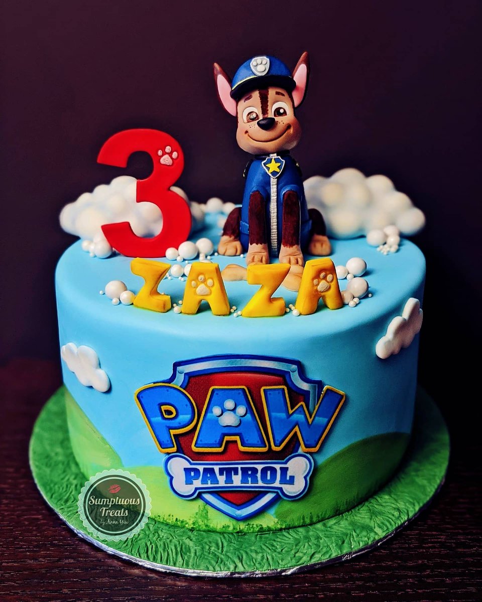 Sumptuous Treats 在 Twitter 上："Chase Paw Patrol Inspired Birthday Cake pawpatrol #chase #kidsbday #pawpatrolchase #cartooncakes #kidsbirthdaycakes #customcakes #cakestoronto #chasepawpatrol #pawpatrolcake #pawpatrolbirthdayparty #fondantcakes ...
