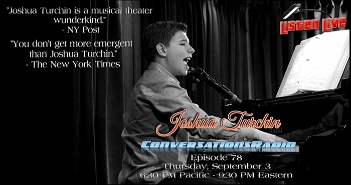 This Thursday, A real standout!  From New York - actor, singer, composer, writer and host @EarlyNightShow @JoshuaTurchin Joins Mike & cohost 
(from @SweetMagnolias) actress @SimoneLockhart4 this Thursday on ConversationsRadio Ep.78! Listen Live!
#JoshuaTurchin #SimoneLockhart