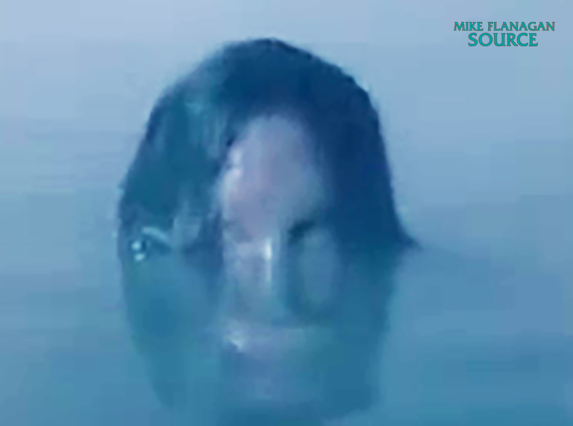 1 - There's something really creepy about The Lady of The Lake's eyes.