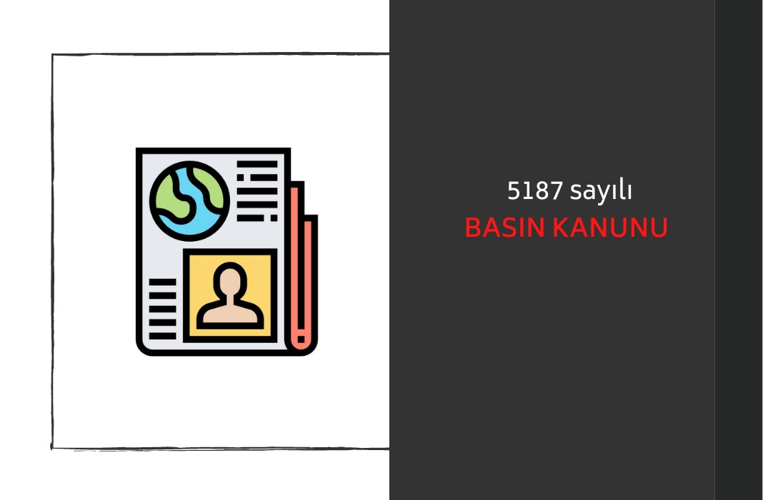 🔵 26 Haziran 2004 tarihinde Resmî Gazete’de yayımlanarak yürürlüğe giren 5187 sayılı #BasınKanunu, basın yoluyla işlenen suçlarla ilgili davalarda ağız ceza mahkemeleri, asliye ceza mahkemeleri veya iki numaralı mahkemeyi işaret etmektedir.
🔎 turkiyehukuk.org/5187-sayili-ba…