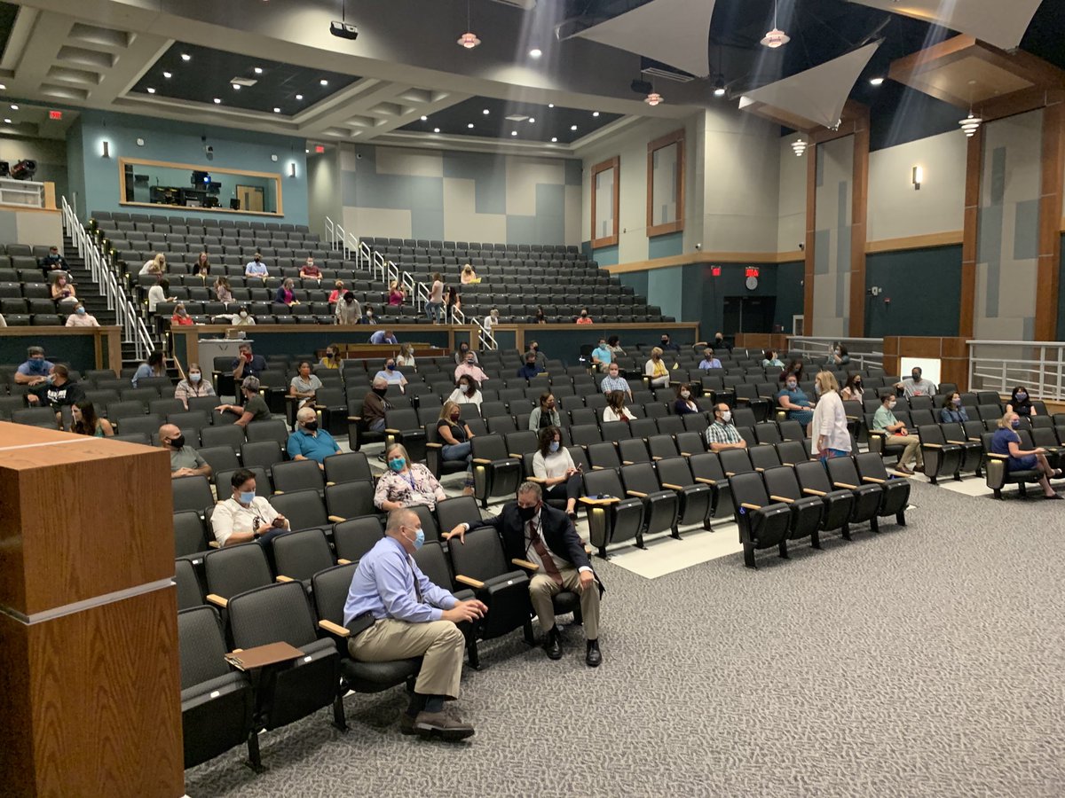 Opening Day at Plymouth South. Thank you for all that helped get us ready for the school year.