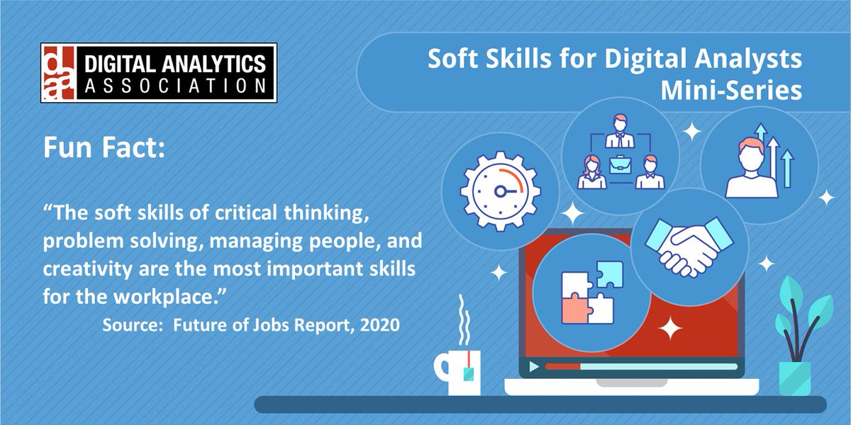According to LinkedIn research, 92% of respondents say soft skills are more important than technical skills. 89% stated that bad hires typically lack soft skills. Check out the tools that #DAAorg provides to help you learn or freshen up on these skills: bit.ly/31J6hpE
