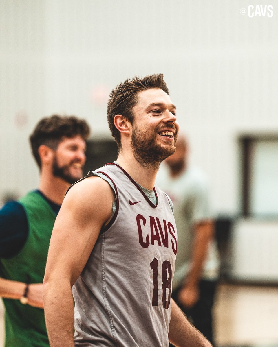 cavs's tweet photo. Happy #CavsPlayerWeek, @matthewdelly! 🇦🇺 https://t.co/rGihBIXmE3