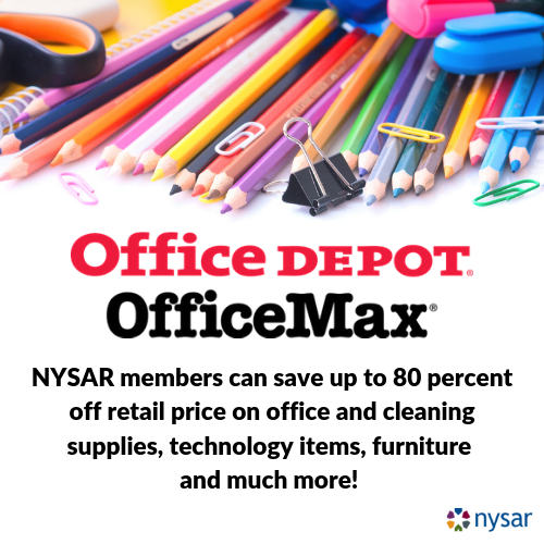 NYSAR_News's tweet photo. NYSAR members can save on office and cleaning supplies, furniture and more as well as enjoy free next day shipping on $50+ purchases with Office Depot &amp; OfficeMax! 
Find out more at https://t.co/uzpP4b8xU6. #MemberPerkMonday #savingYOUmoney https://t.co/ji55Gw9hdy https://t.co/wYc01w3EBw