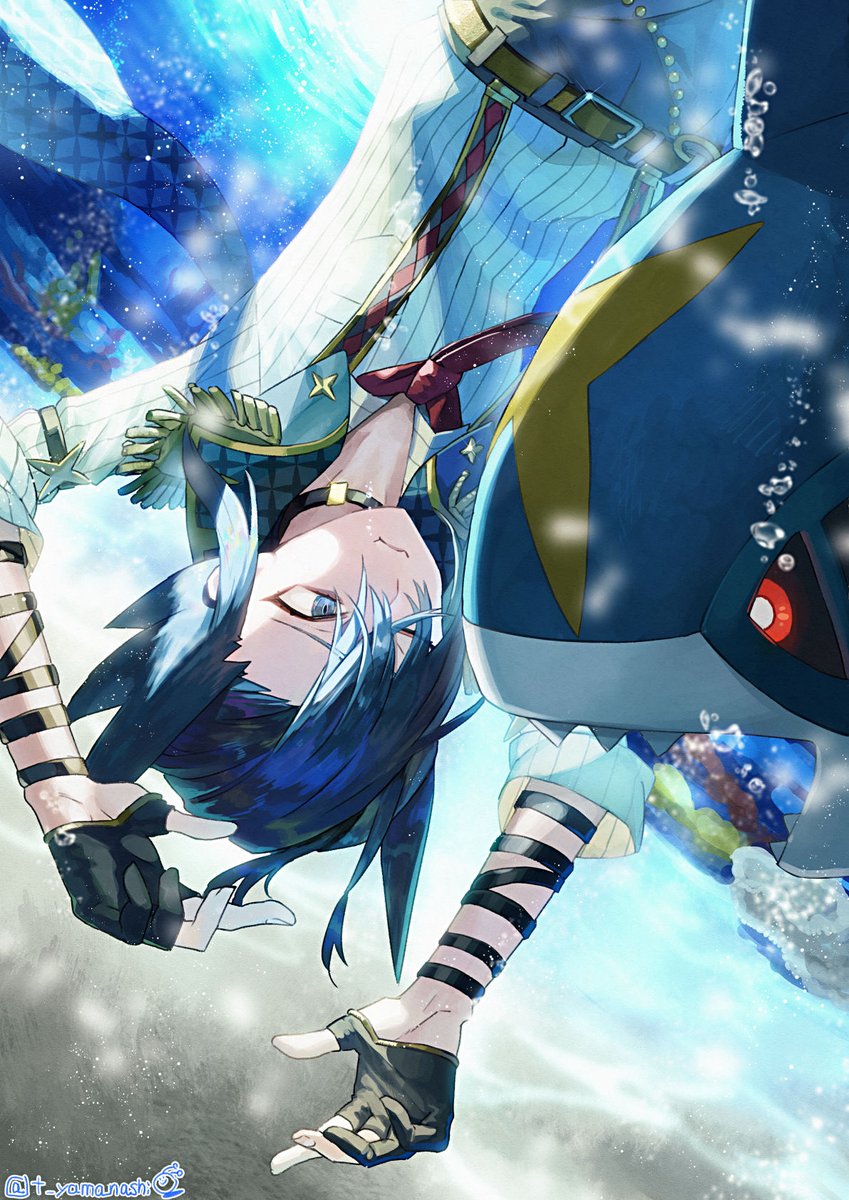 ポケモン ポケモンマスターズより マジコスギーマとサメハダー 一周年おめでとうございます 月見里大樹 木l曜21時絵 のイラスト ポケモン ポケモンマスターズより マジコスギーマとサメハダー 一周年おめでとうございます 月見里大樹 木l曜21時絵 のイラスト