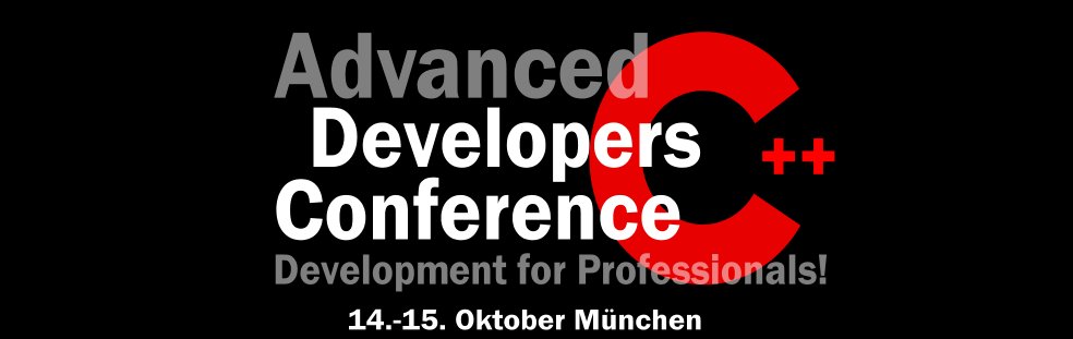 ppedvEvents's tweet photo. Das Premium Event zu ADC++
Lassen Sie sich überraschen von 18 Top-Sessions auf der ADC++ in München. | #ADCpp
Limitierte VIP-Tickest auf Max. 30 Teilnehmer | Social Networking mit Ihrem Sprecher ist garantiert! | @TartanLlama https://t.co/VwSDd6Df79