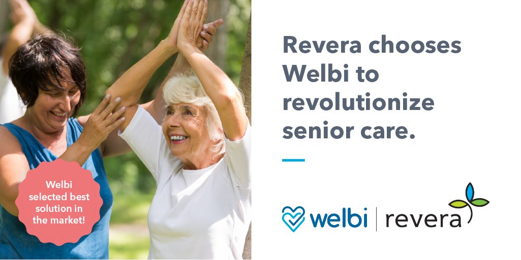 welbi_co's tweet image. Revera chooses Welbi to personalize recreation programs for retirement living residents to reduce social isolation.
Learn from Tom Wellner, Revera’s CEO, how Welbi is helping them take a step further towards helping older adults&apos; live life to the fullest. welbi.co/press