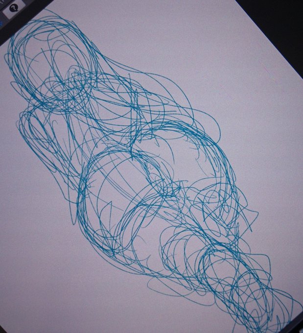 これ見てエッチな雰囲気を感じた人はお絵描き始めよう✏️ 