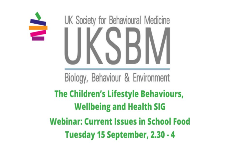 SuzZaremba's tweet image. 🆕Webinar alert! @GeniusSFN @UKSBM
 
ℹ️Current issues in School Food
🆓online [Zoom]
 🔜Tue 15th Sept 
🕒14.30-16.00 

🧒🏫🎒🍽️

Register below 👇 

geniusschoolfoodnetwork.com/NewsEvents/Upc…
