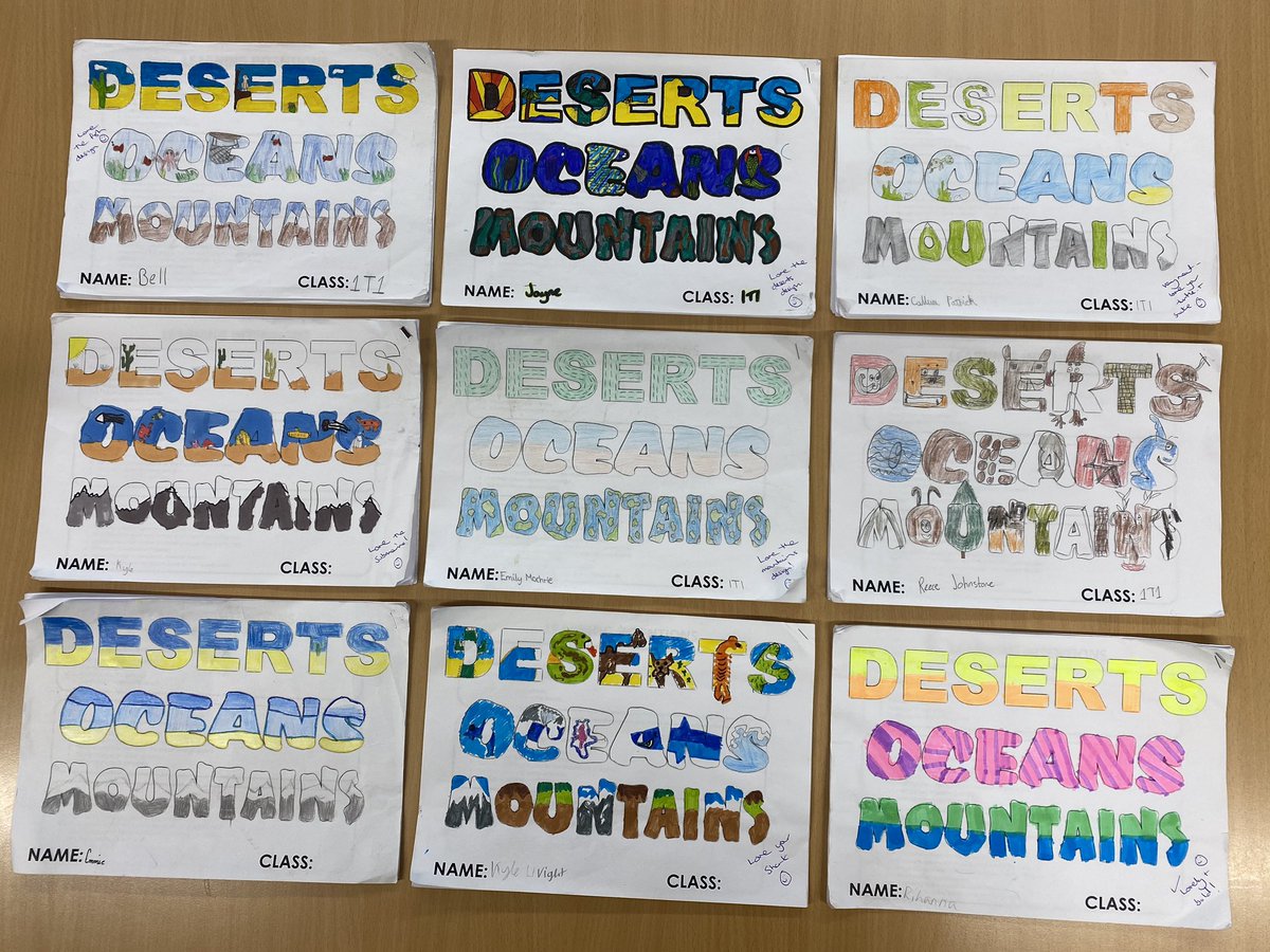 bhglobalstudies's tweet photo. More examples of the fantastic work 1T1 have completed in Geography! https://t.co/nH3OmAsklP