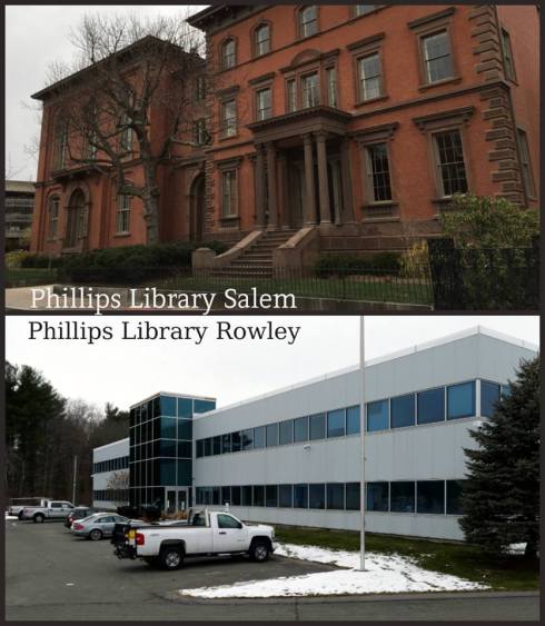 . @peabodyessex  @PEMLibrary went from  #SalemMA charm to a warehouse in  #RowleyMA. While the  #archives collection covers everything from art to zoology, at heart, it's the history of Salem & Essex county, of  #mariners  #authors  #scientists  #activists reacting to world around them