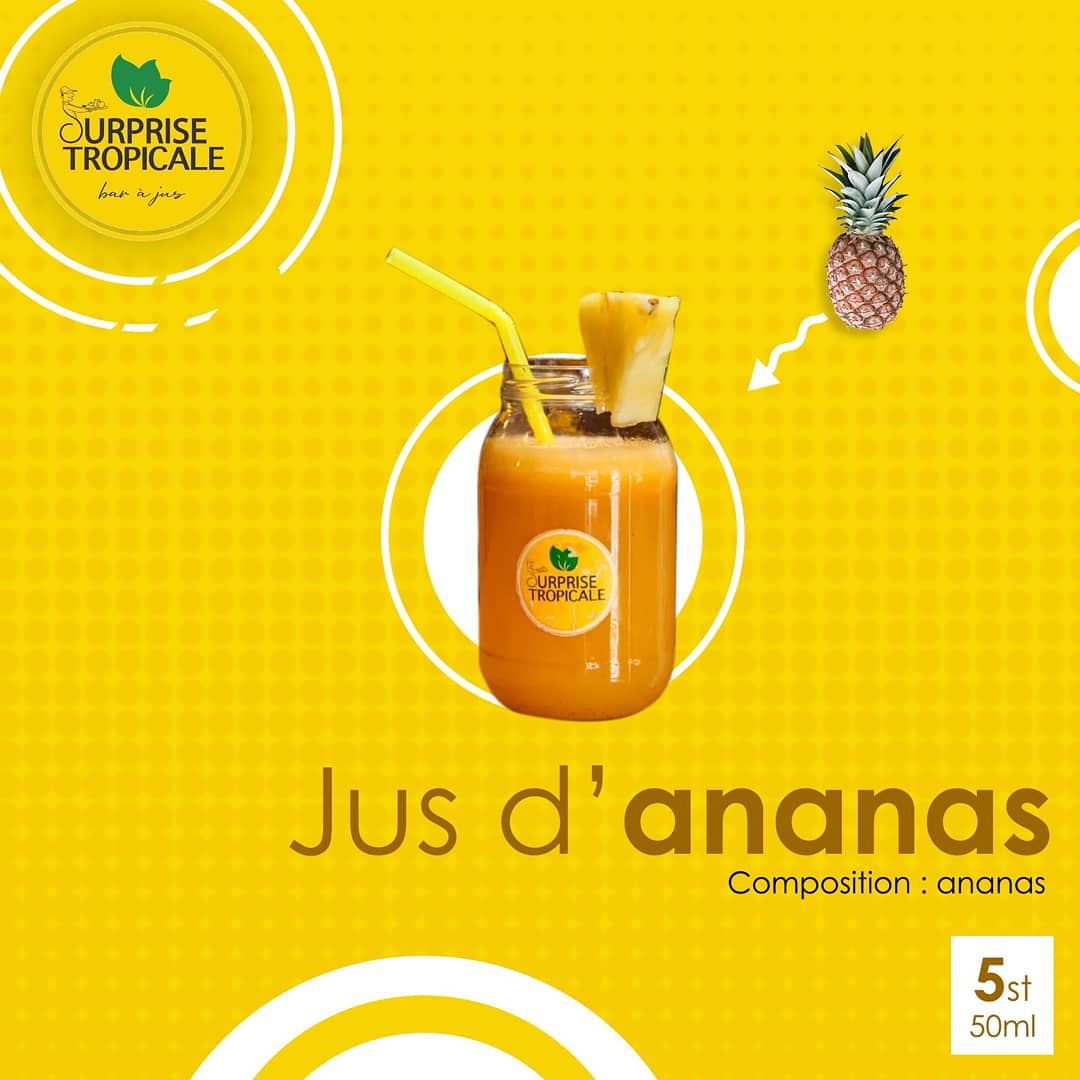 SurpriseTropic's tweet photo. Nos jus classiques.
#kinshasa #congo #rdc #africa #rdcongo #congolese #banacongo #congolaise #STropicale #juicebar #Naturaljuice https://t.co/OfHd4PFlWi