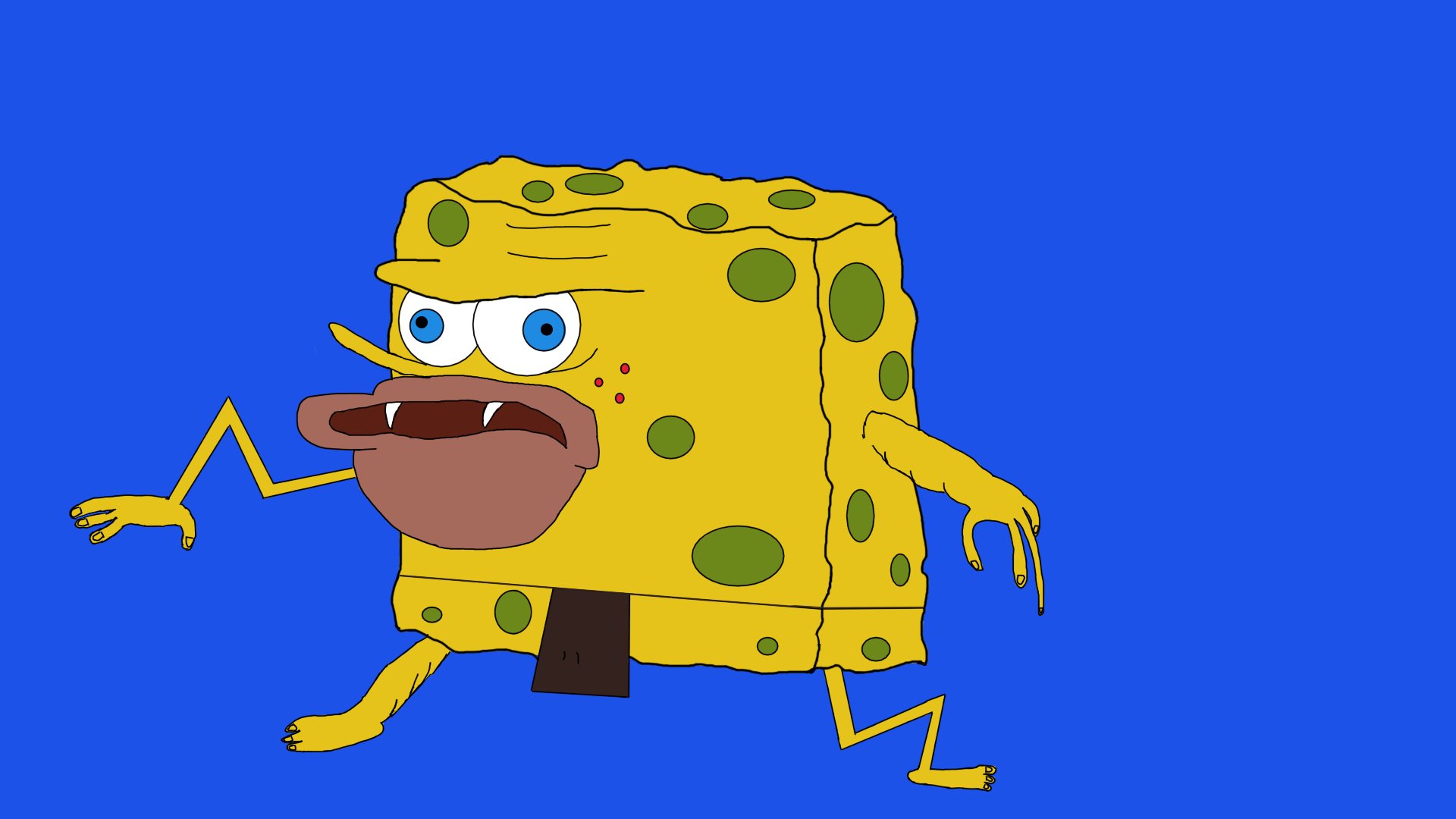 Uncle Impulse on X: Uga Buga #art #blessed #Spongebob   / X