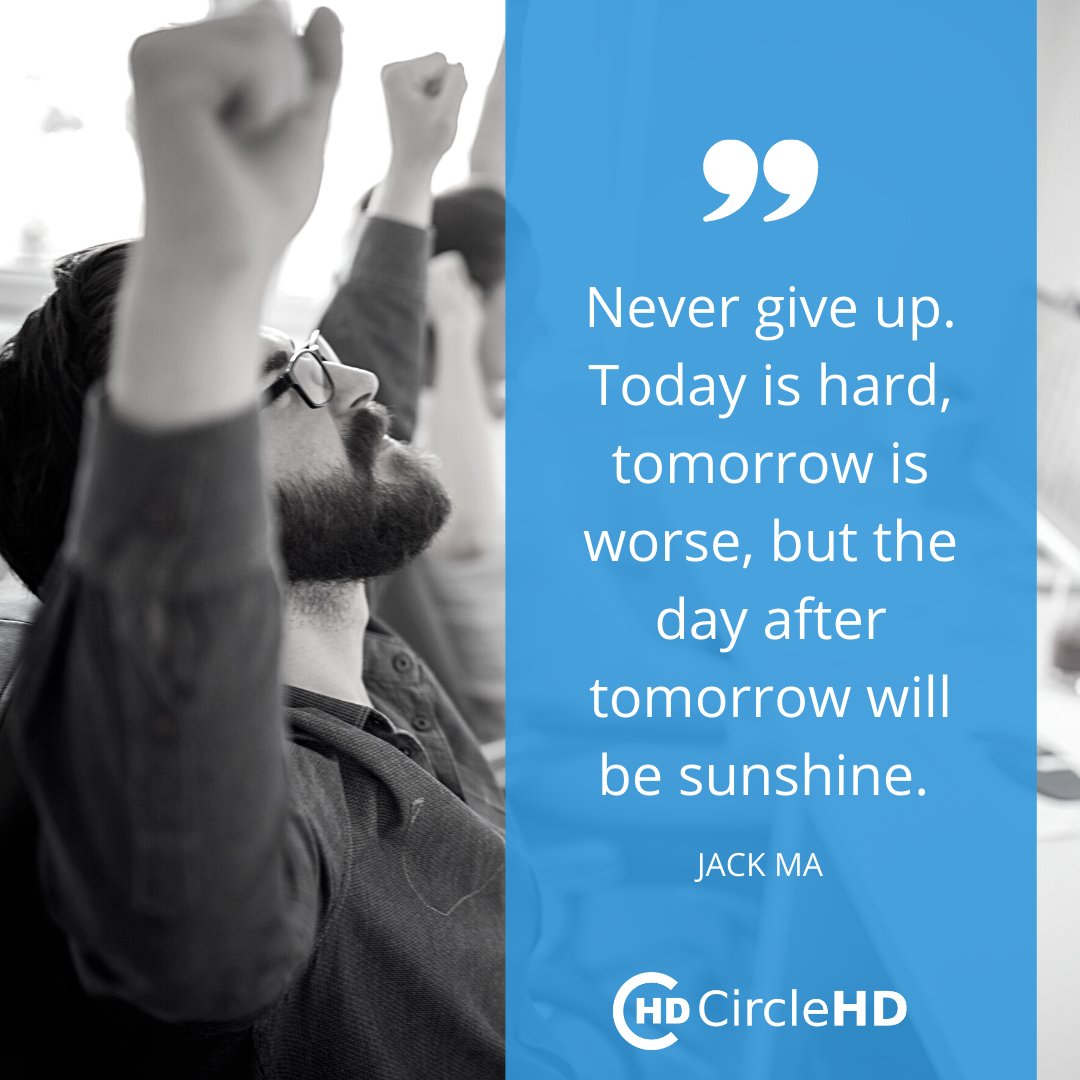 circlehdteam's tweet photo. It's Monday! Here's some motivation to kick off your week. Share your favorite with us! #MotivationMonday https://t.co/3FzigKRspK