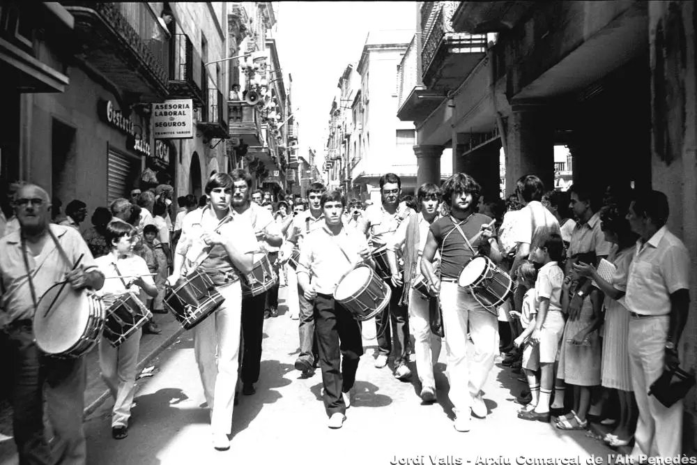[1961] Es fa esment a la premsa del Toc de Vermut. Foto del 1983. #fmvila