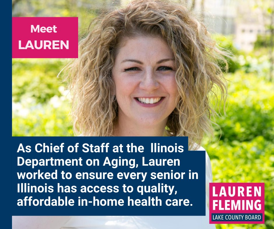 Did you know...?
#MeetLauren #ProtectingSeniors #SelfDetermination #LaurenforLake