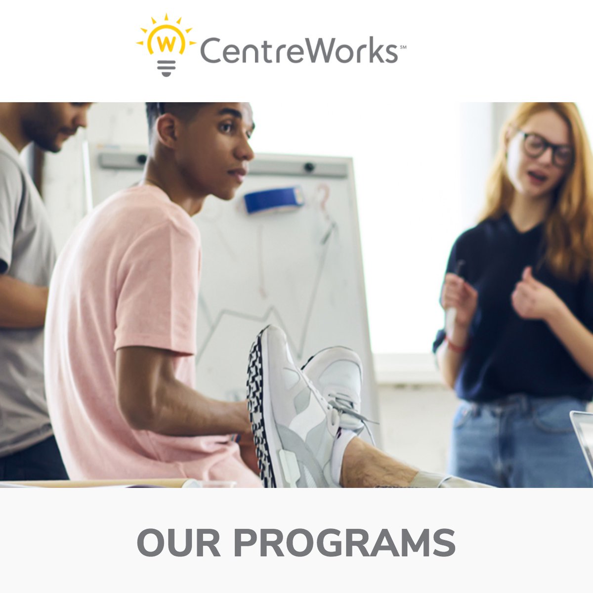 CentreWorks programs are designed to instill the entrepreneurial mindset and put it into practice experientially through programs that cover the entire entrepreneurial journey from collaboration and ideation through launch and operations.