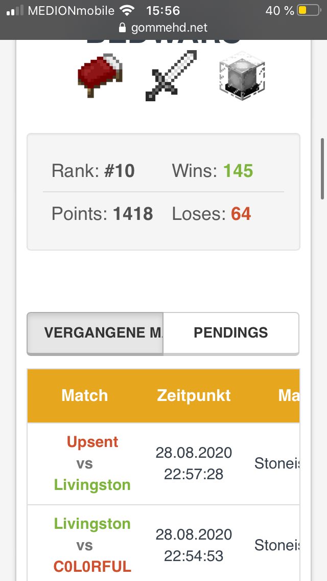 Sind btw Top 10 

Danke an alle Member