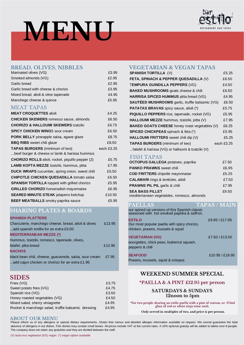 We're getting ready to reopen soon! Sorry for the delay, but we've had a few maintenance issues, These are now sorted and we're getting Covid-safe and ready to serve you again. In the meantime here's our new menu! Keep Safe &amp; See You Soon.