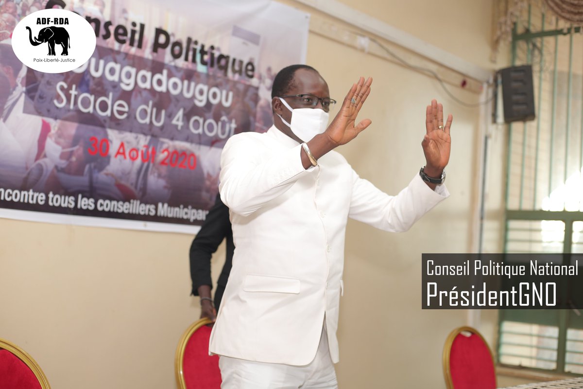 RdaAdf's tweet photo. Conseil Politique : l'ADF-RDA a battu le rappel de ses élus (conseillers municipaux et députés), ce dimanche 30 août 2020 à Ouagadougou (2/2) https://t.co/1b0YFysAkm