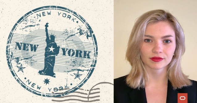SheilaDietsch's tweet photo. Based in NYC, Skye Hart is an @Oracle #cloud #engineer. Outside of work? She’s using her skillset to lead a movement—to end human trafficking. #OracleRoadTrip https://t.co/67WRZJQhtd https://t.co/EY58Wg0uGd