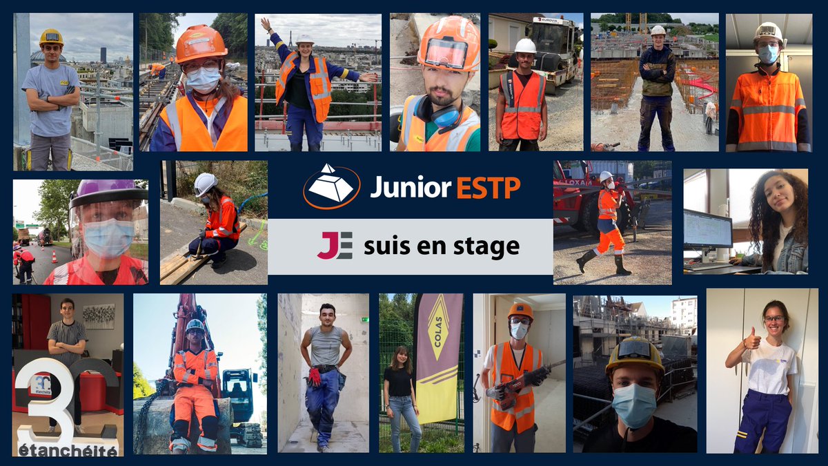 📚C’est bientôt la rentrée pour les élèves de l’@estpparis 

🦺Cet été a été l’occasion pour chacun d’entre nous de réaliser un stage dans le milieu du BTP

💡Fort de ces expériences enrichissantes, JuniorESTP sera présent une nouvelle année pour vous accompagner dans vos projets