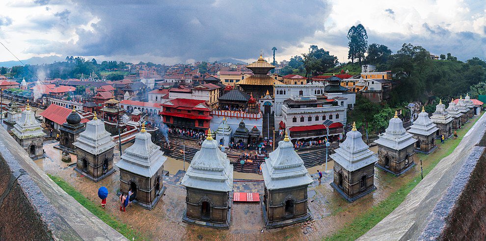 Pashupathinath temple complex, Nepal