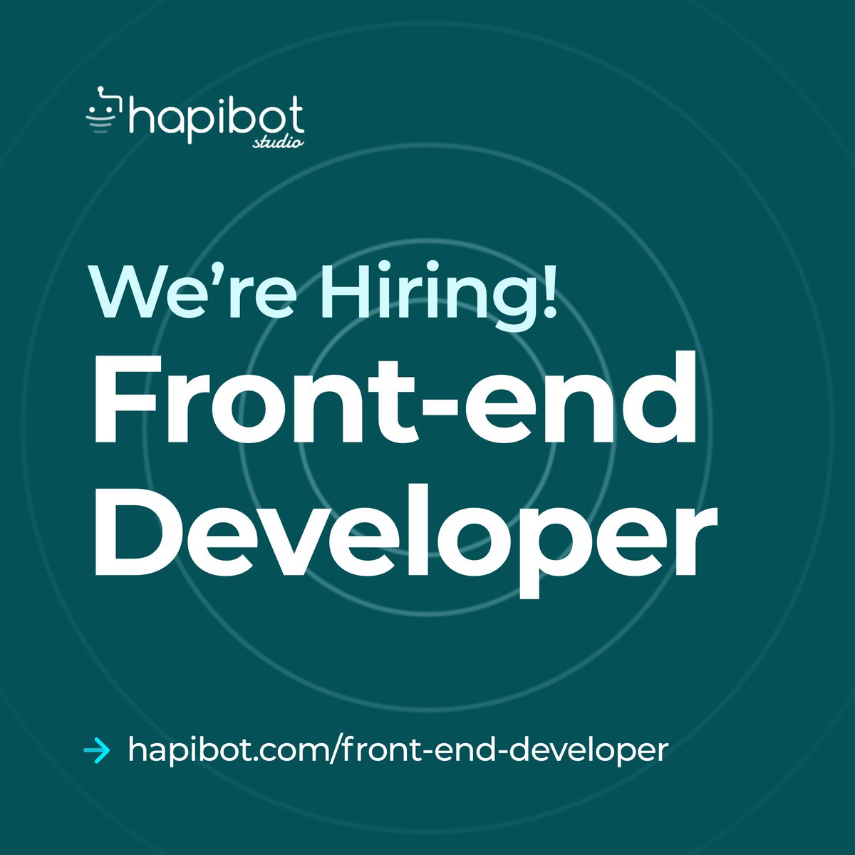 hapibotstudio tweet picture