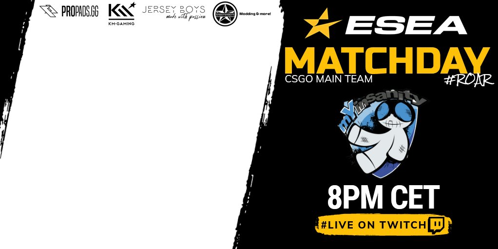 Frankfurt FraGGers (@frafraggers) on Twitter photo Das #CSGO Main und #CSGO INT Team bestreiten ihre ersten <a href="/ESEA/">ESEA League</a> Matches
🆚<a href="/mYinsanityCH/">mYinsanity</a>
🕗8PM CET
🇩🇪<a href="/Myschoocs/">Andreas Rändler</a>
🇩🇪<a href="/DMKSANTO/">DMK</a>
🇩🇪<a href="/FiPSy5/">FiPSy</a>
🇩🇪@kulenCSGO
🇨🇭<a href="/TryonCSGO/">Yanis Deplazes</a>
🆚<a href="/Aalborg_SPH/">Aalborg Sportshøjskole</a>
🕗8PM CET
📺twitch.tv/silv8casts
🇵🇹@Bruno__hS
🇵🇹@froidzycsgo
🇵🇹@opdustj
🇵🇹@monizcsgo
🇵🇹<a href="/t4stik/">FunT4stik</a> Das #CSGO Main und #CSGO INT Team bestreiten ihre ersten <a href="/ESEA/">ESEA League</a> Matches
🆚<a href="/mYinsanityCH/">mYinsanity</a>
🕗8PM CET
🇩🇪<a href="/Myschoocs/">Andreas Rändler</a>
🇩🇪<a href="/DMKSANTO/">DMK</a>
🇩🇪<a href="/FiPSy5/">FiPSy</a>
🇩🇪@kulenCSGO
🇨🇭<a href="/TryonCSGO/">Yanis Deplazes</a>
🆚<a href="/Aalborg_SPH/">Aalborg Sportshøjskole</a>
🕗8PM CET
📺twitch.tv/silv8casts
🇵🇹@Bruno__hS
🇵🇹@froidzycsgo
🇵🇹@opdustj
🇵🇹@monizcsgo
🇵🇹<a href="/t4stik/">FunT4stik</a>