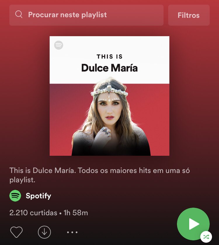 criistwitta's tweet photo. A capa do THIS IS DULCE MARIA foi atualizada no Spotify 🔥❤️ https://t.co/kLY0I6eiMJ