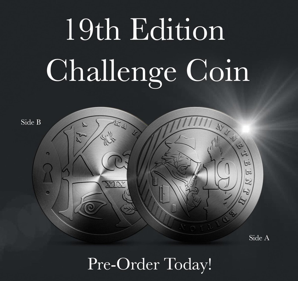 Pre-Order your 19th Edition ChallengeCoin Today!!  …htbox-photography-cards.myshopify.com/products/19th-…