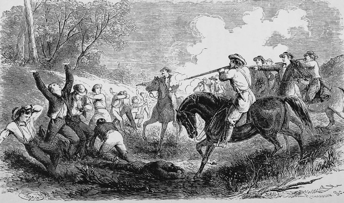 Americans began fighting among themselves as well, particularly in the West, where pro-slave/anti-slave forces carried out sectarian violence and a pre-civil war conflict in Bleeding Kansas.They viewed each other as enemies instead of fellow citizens.10/