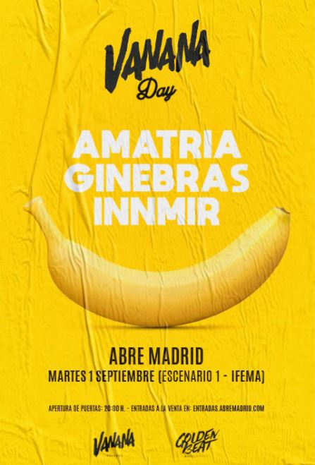indiegestiones's tweet photo. Mañana no os podéis perder el eventazo de @VananaRecords en el ciclo de @EsAbreMadrid con @GinebrasBanda @AmatriaSoy @innmirdj https://t.co/kuUnPsjmNe