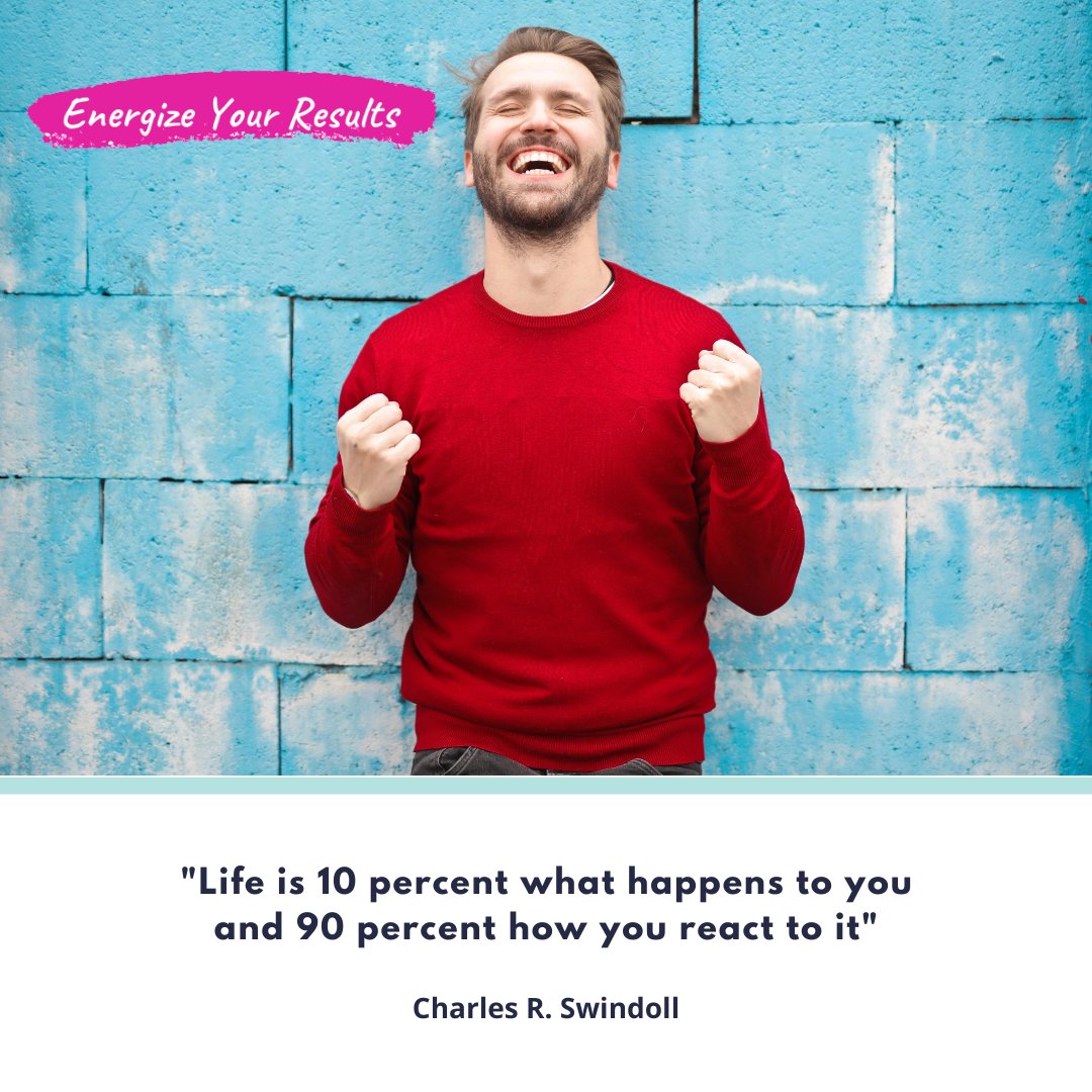 theresasageaz's tweet photo. Life is 10 Percent what happens to you and 90 percent how you react to it

#energizedresults #energizedlife #theresasage #positivemind #mindbodyandsoul #positivemindset #beextraordinary #desireaspireinspire #creatingmyreality #togetherstrong #livelearnhealgrow #imawesome https://t.co/TCMpvVbhE4