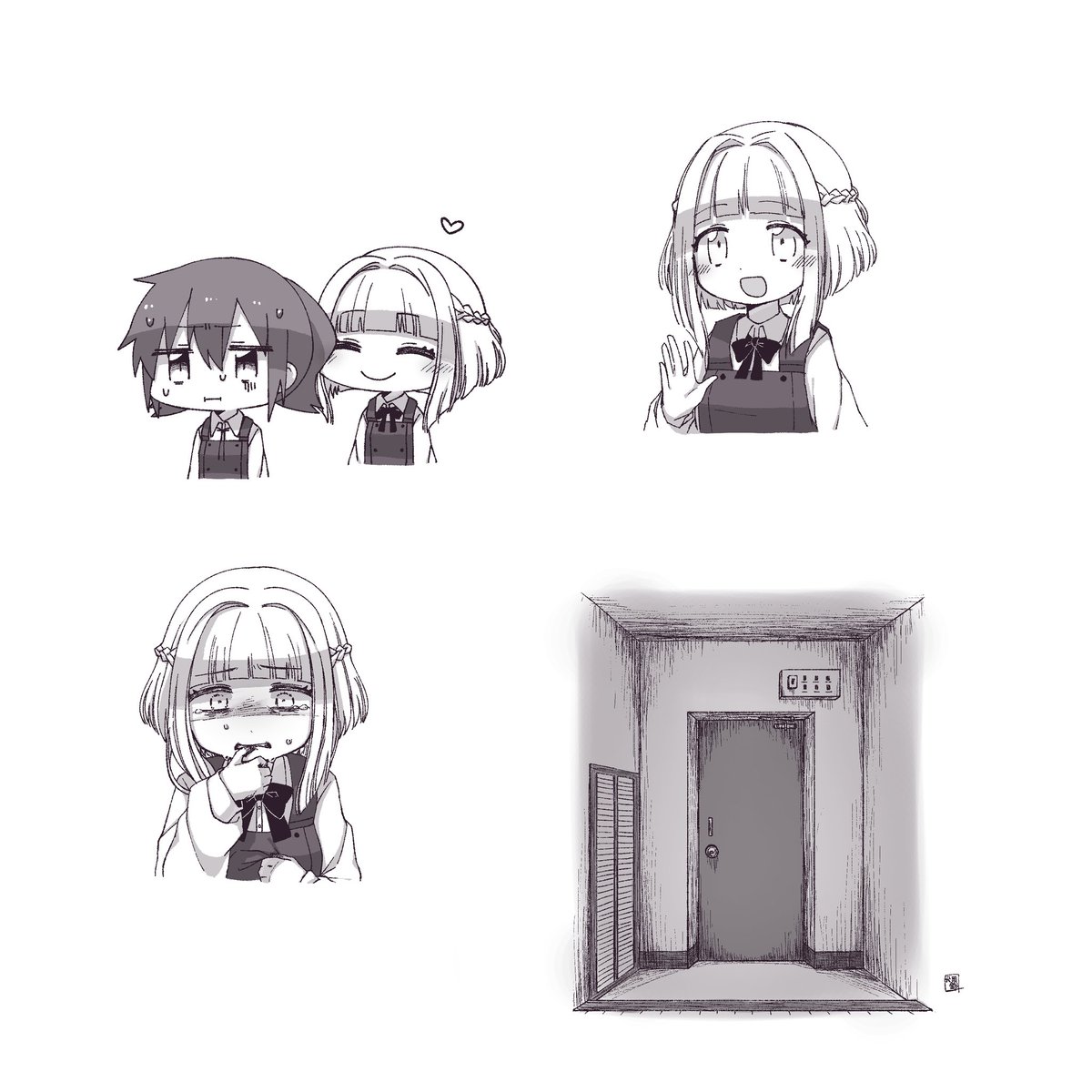 キメラちゃん メンヘラなずなちゃん ひだまりスケッチ キメラちゃん メンヘラなずなちゃん ひだまりスケッチ