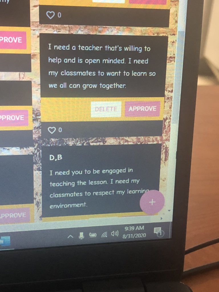 PittsShs's tweet image. Today, I started my series “mindset matters”. I asked the students what they needed from me and each other to be successful this year. Here are some of the responses. #mindsetmatters #TeamSelmaConnected