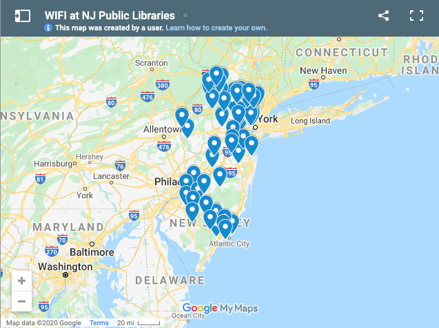 #Libraries are committed to bridging the digital divides in their communities by providing #WiFi free of charge. View our interactive map for details on how to connect to WiFi from outside of library buildings that are currently closed due to COVID-19: bit.ly/2UORCa2