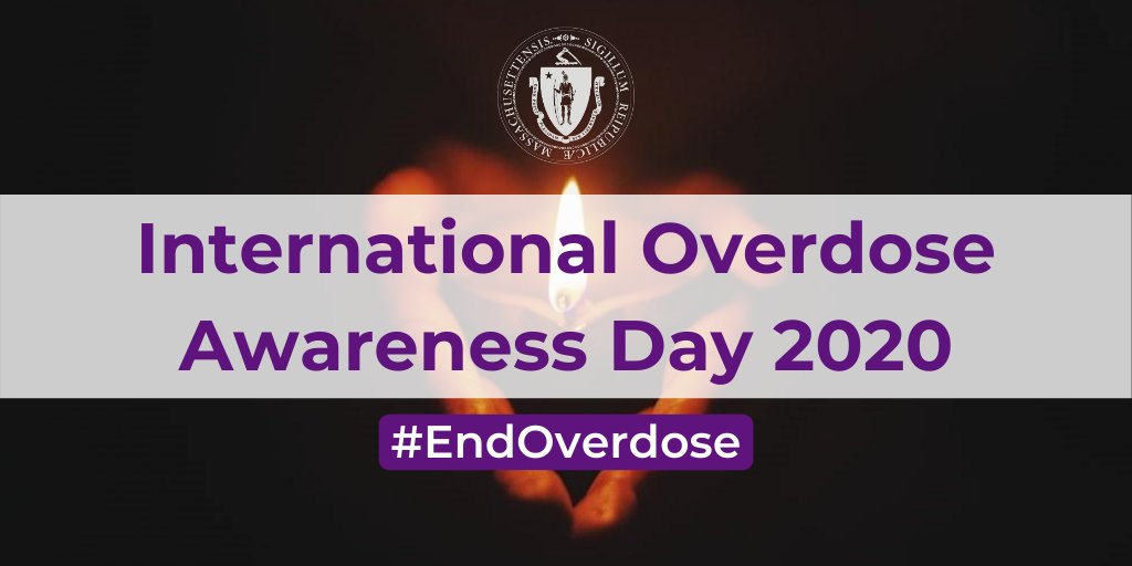 MAGovArchive's tweet photo. Today is #InternationalOverdoseAwarenessDay

Our hearts are with all families who lost loved ones to addiction and we're more committed than ever to building on our work combat this crisis. #EndOverdose

➡️Proclamation: https://t.co/FdKkHjH4JG
➡️Resources: https://t.co/9HLF3oeDyU https://t.co/Cr6E2xKeHz