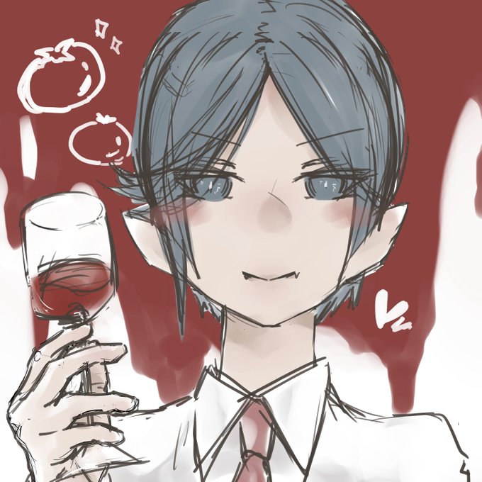 吸血のtwitterイラスト検索結果